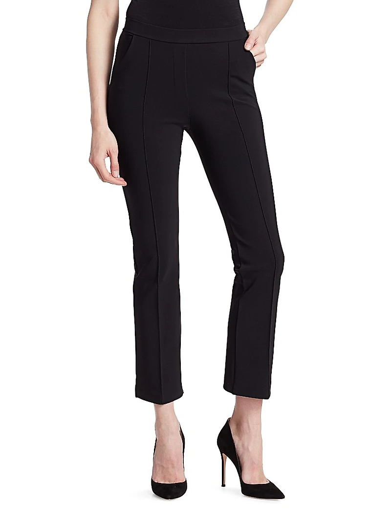 Nuccia Stretch Jersey Crop Pants