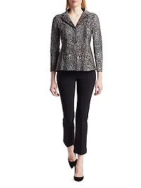 Nuccia Stretch Jersey Crop Pants
