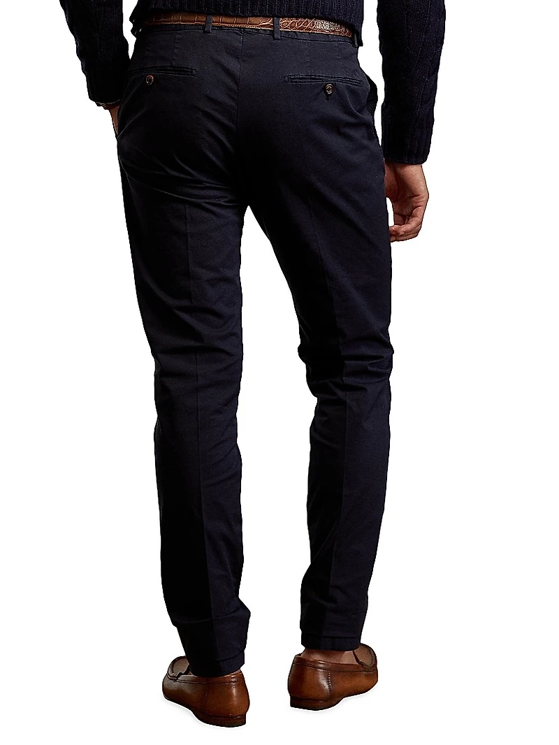 Eaton Flat-Front Pants