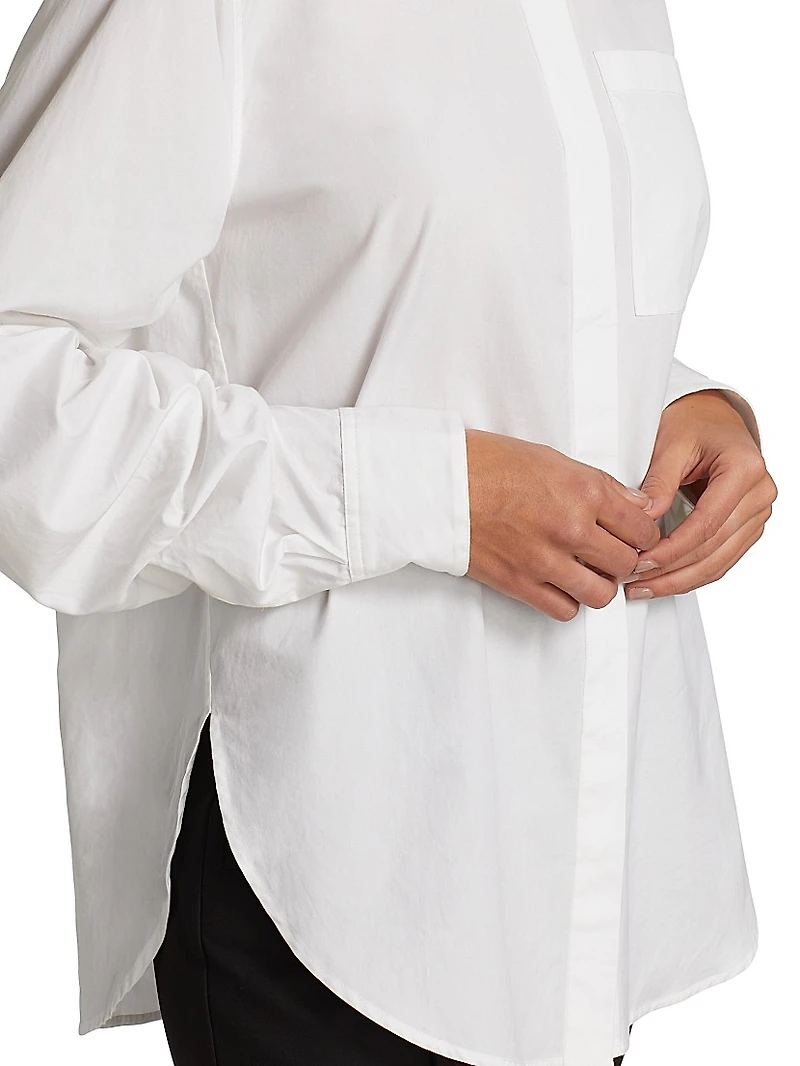 Gathered Sleeve Blouse