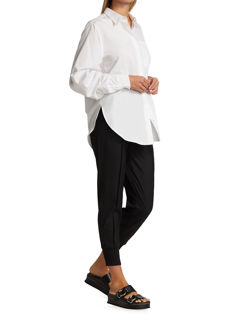 Gathered Sleeve Blouse
