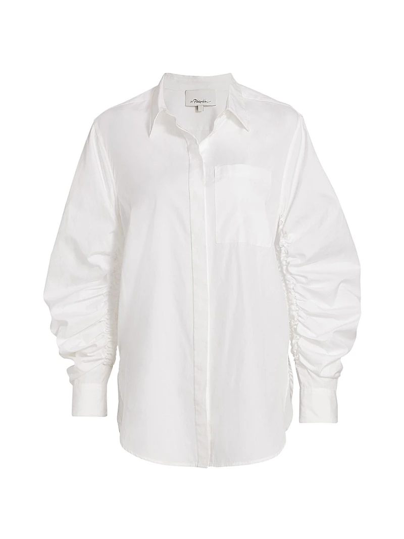 Gathered Sleeve Blouse