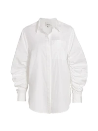 Gathered Sleeve Blouse