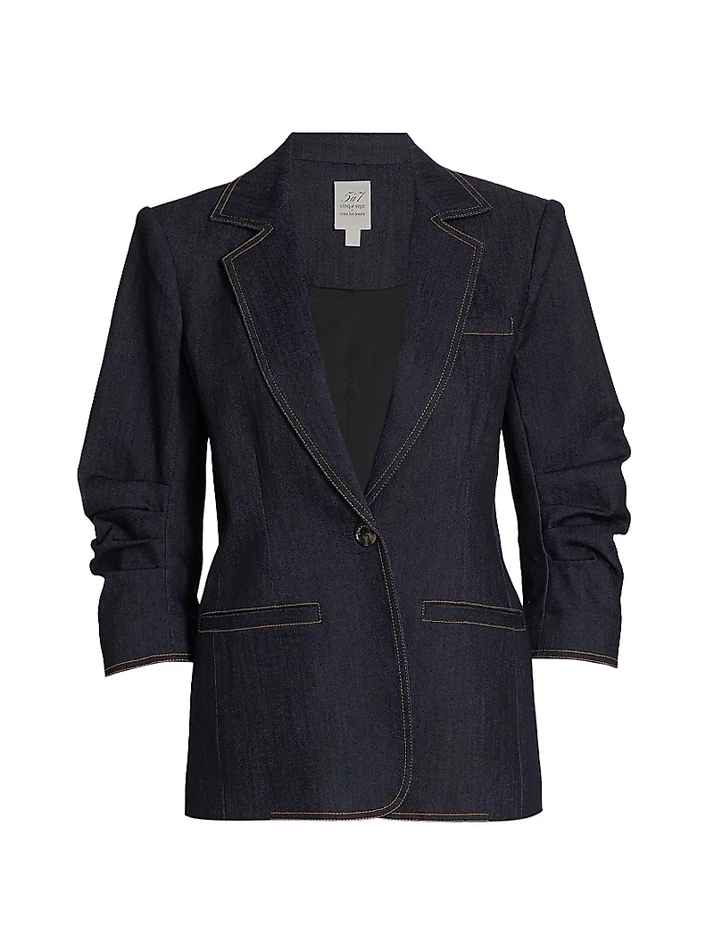 Khloe Denim Blazer