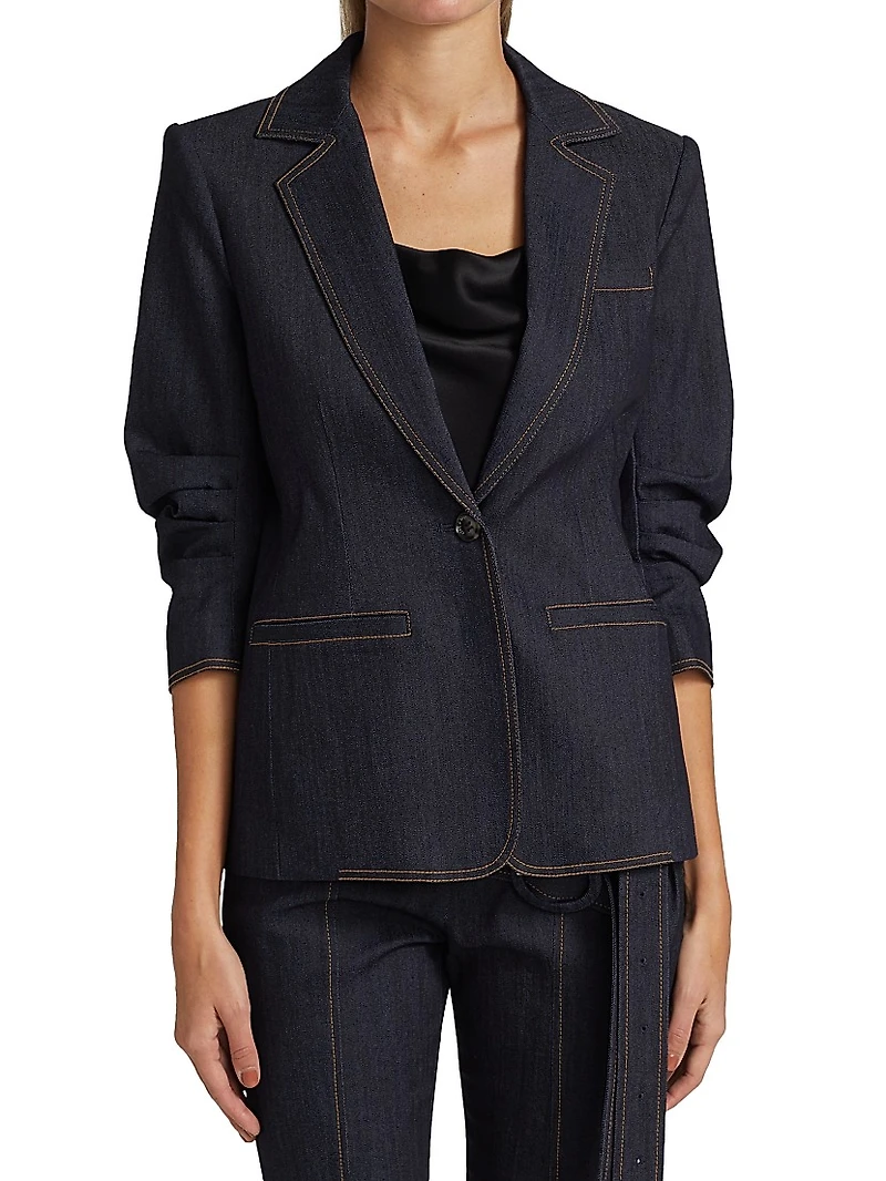 Khloe Denim Blazer