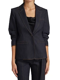 Khloe Denim Blazer