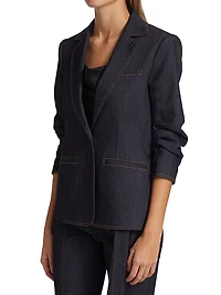 Khloe Denim Blazer