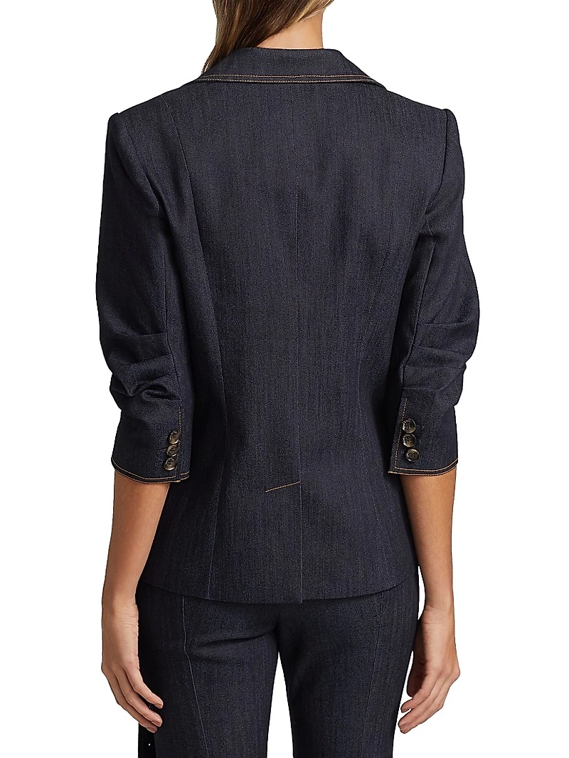 Khloe Denim Blazer