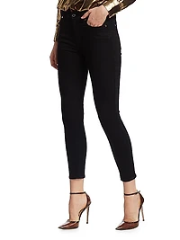 Mid-Rise Ankle Skinny Jeans