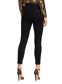 Mid-Rise Ankle Skinny Jeans