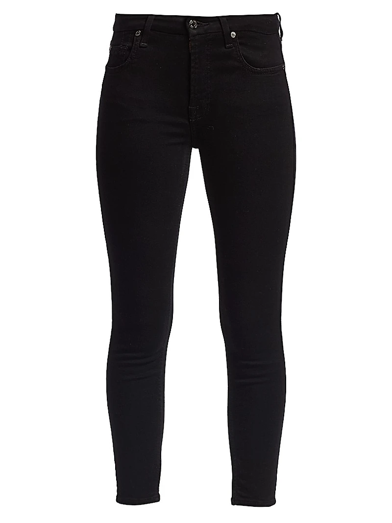 Mid-Rise Ankle Skinny Jeans
