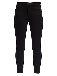 Mid-Rise Ankle Skinny Jeans