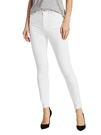 High-Rise Luxe Ankle Skinny Jeans