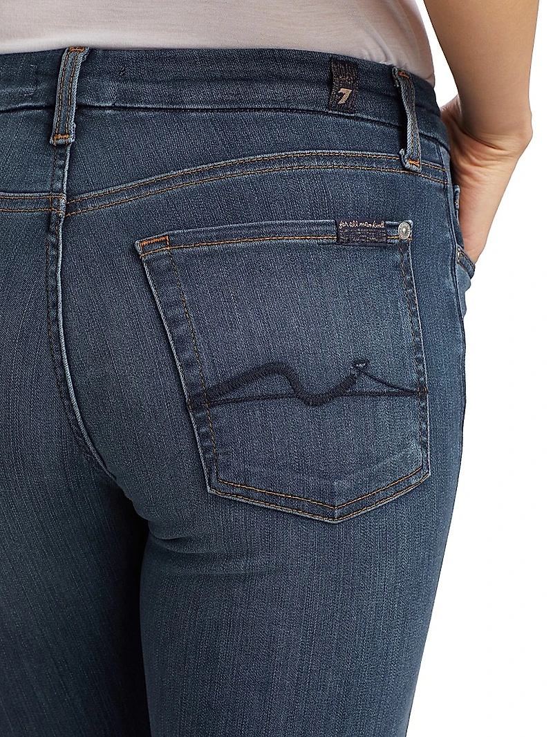 Mid-Rise Kimmie Straight Jeans