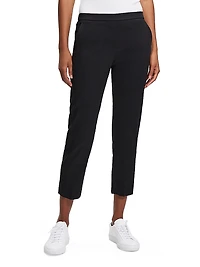 Treeca Linen Pull-On Crop Pants