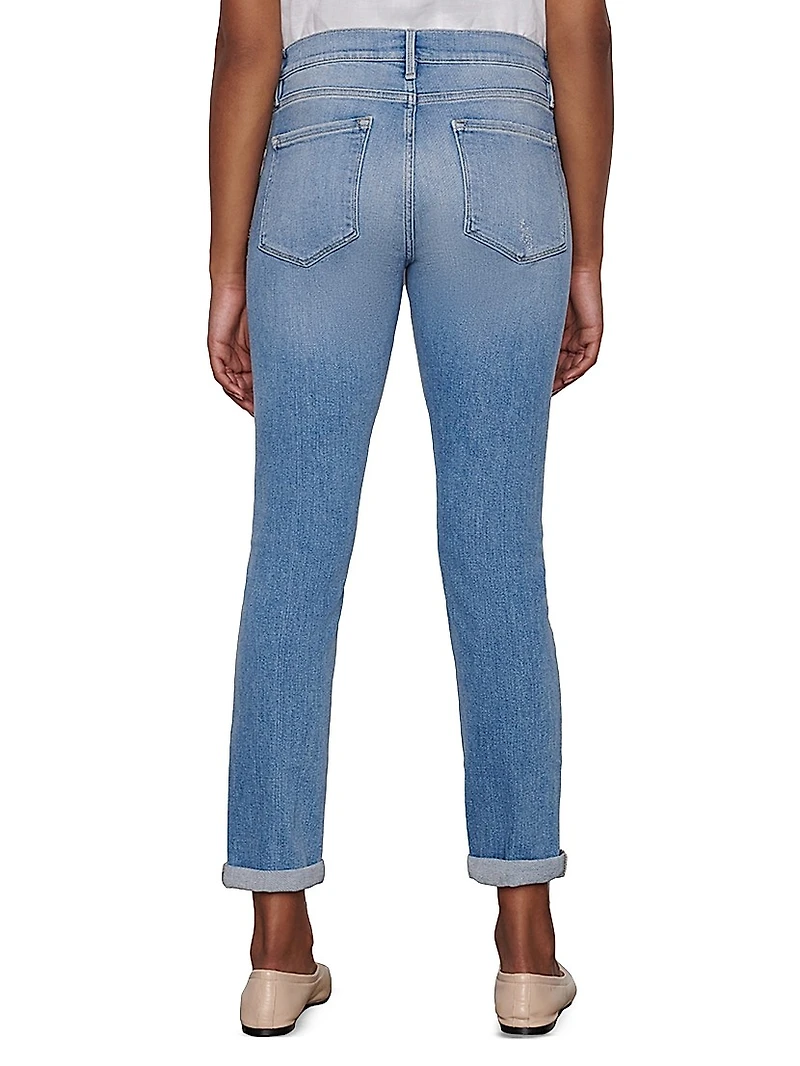 Le Garcon Mid-Rise Stretch Skinny Jeans