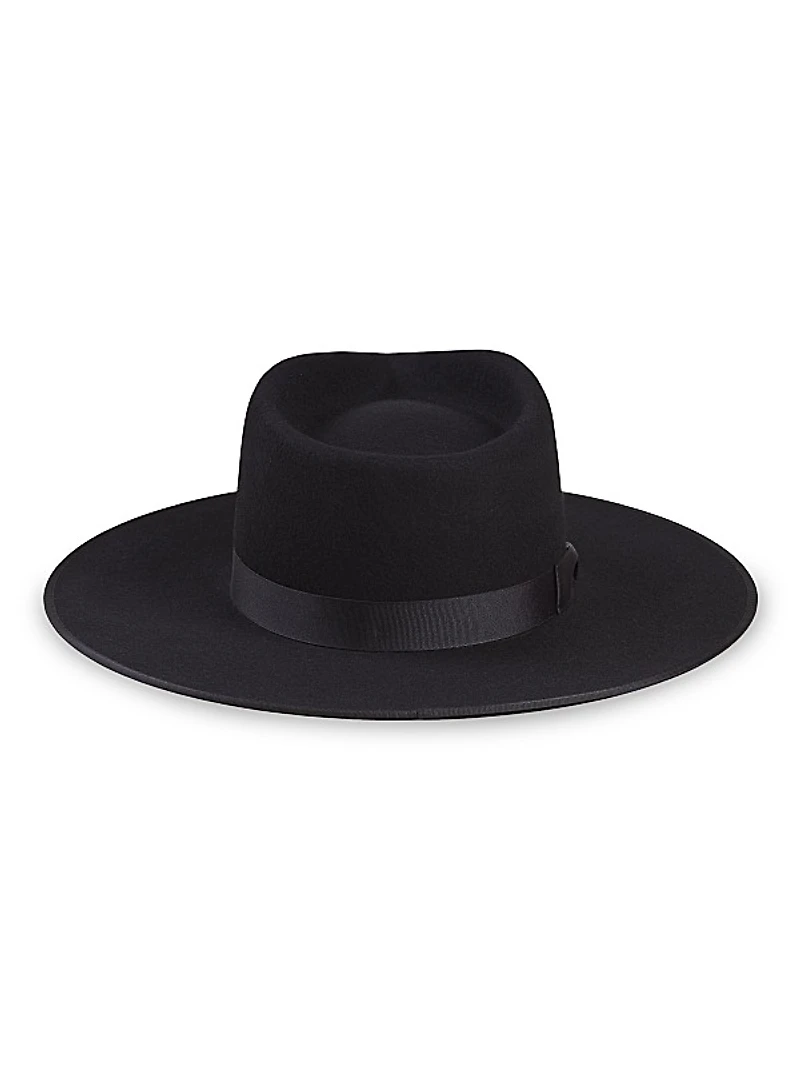 Noir Wool Rancher Hat