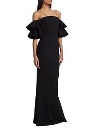 Parvati Off-The-Shoulder Gown