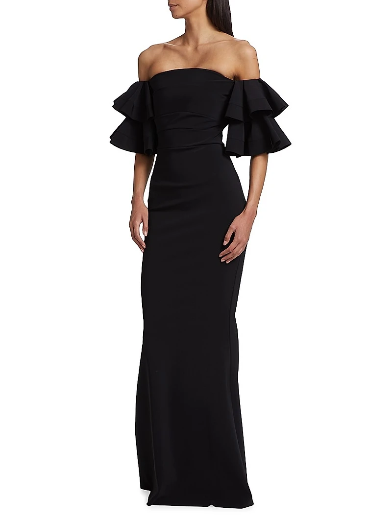 Parvati Off-The-Shoulder Gown