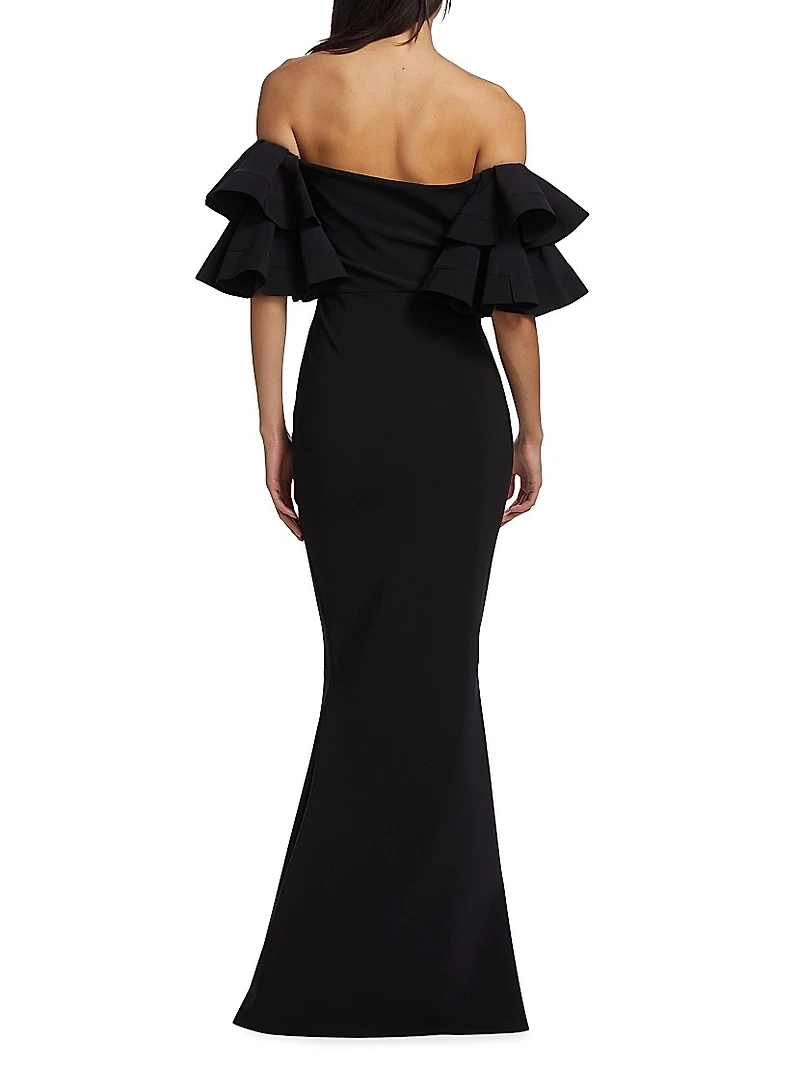 Parvati Off-The-Shoulder Gown