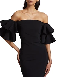 Parvati Off-The-Shoulder Gown