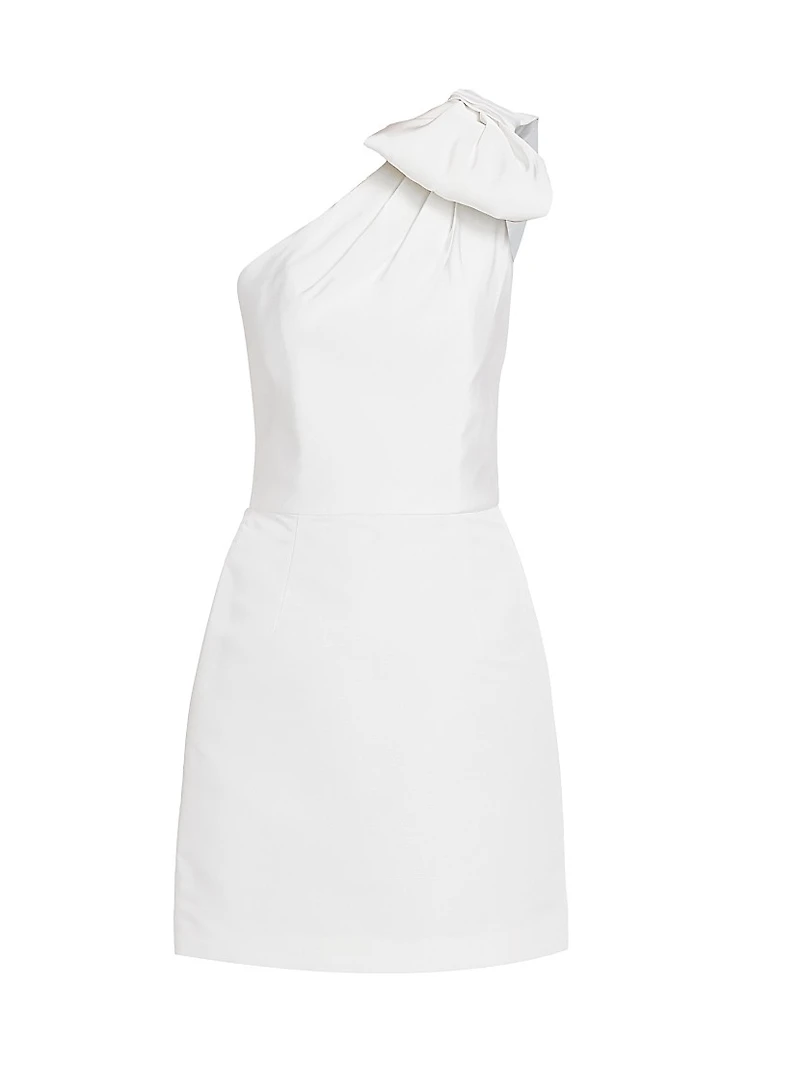 Blair Bow One-Shoulder Dress