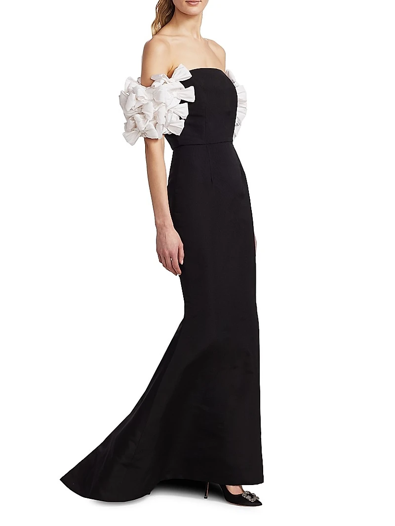 Cornelia Trumpet Silk Gown