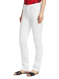 Kimmie Mid-Rise Straight Jeans