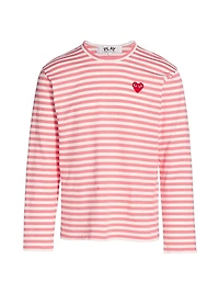 Striped Long-Sleeve Top