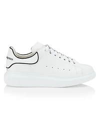 Men's Oversized Leather Platform Sneakers