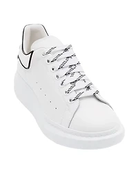 Men's Oversized Leather Platform Sneakers