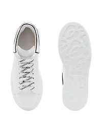 Men's Oversized Leather Platform Sneakers