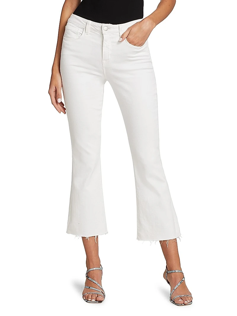 Kendra Cropped Flare Jeans