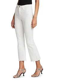 Kendra Cropped Flare Jeans