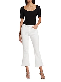 Kendra Cropped Flare Jeans