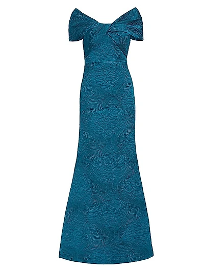 Off-The-Shoulder Gown