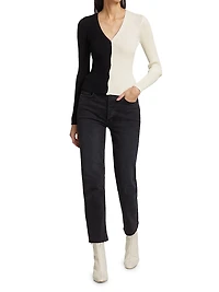 Cargo Colorblock Cardigan