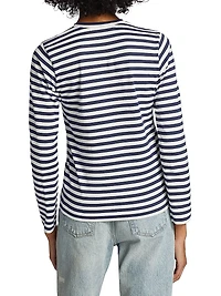 Long-Sleeve Striped T-Shirt