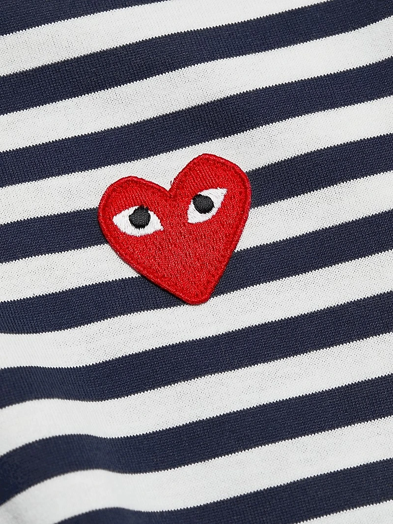 Long-Sleeve Striped T-Shirt