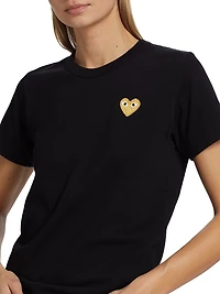 Embroidered Heart T-Shirt