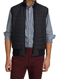Quilted Reversible Vest