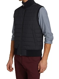 Quilted Reversible Vest