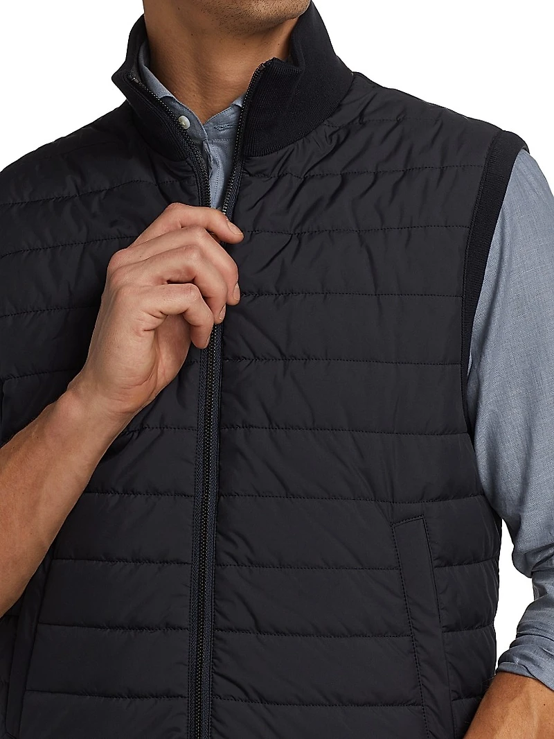 Quilted Reversible Vest