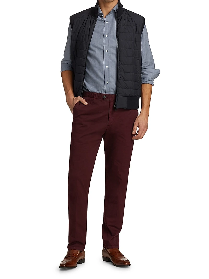 Quilted Reversible Vest