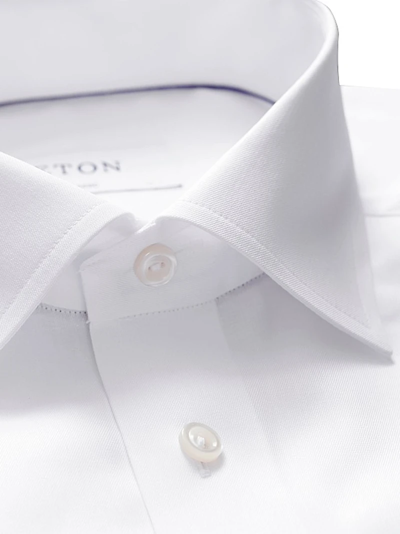 Classic-Fit Twill Dress Shirt