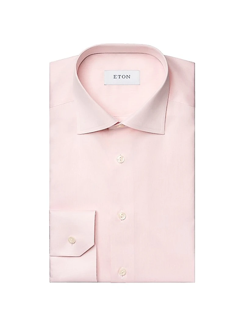 Contemporary-Fit Twill Dress Shirt