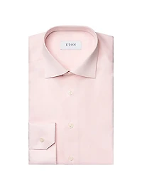 Contemporary-Fit Twill Dress Shirt