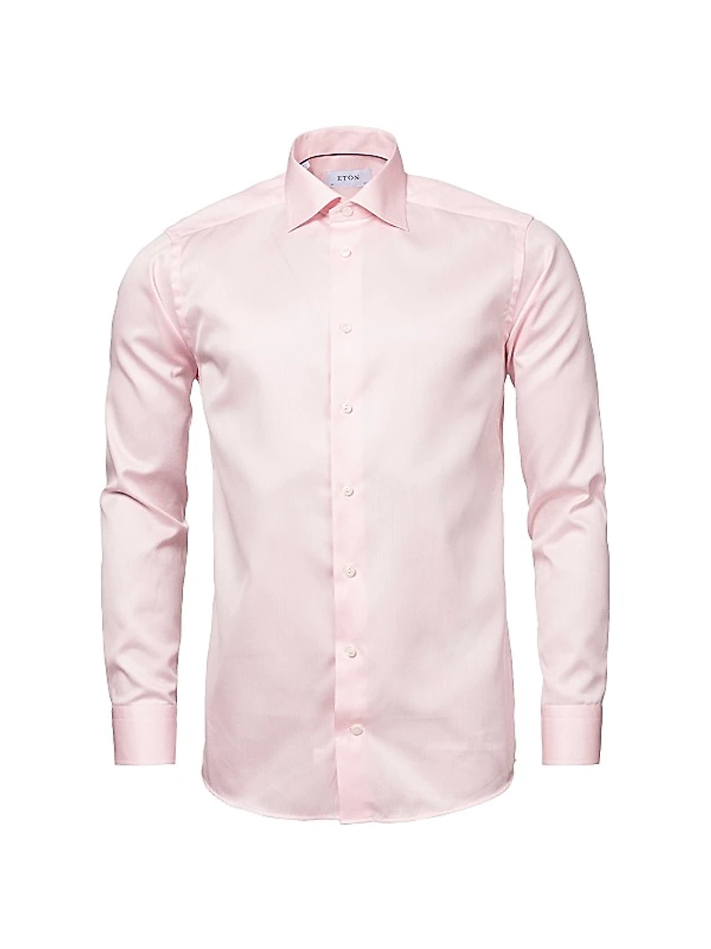 Contemporary-Fit Twill Dress Shirt