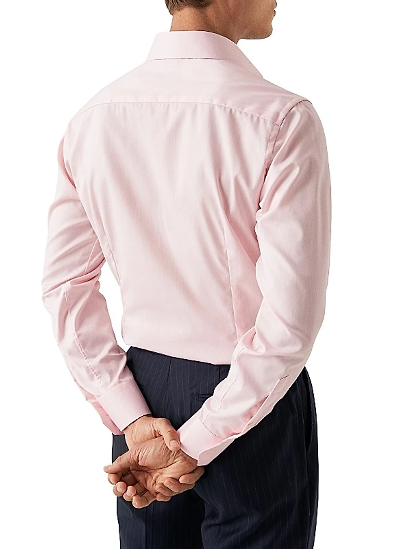 Contemporary-Fit Twill Dress Shirt