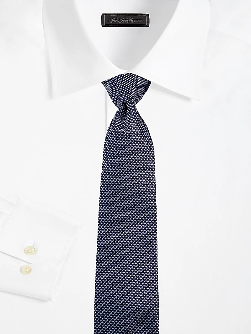 Polka Dot Silk Tie